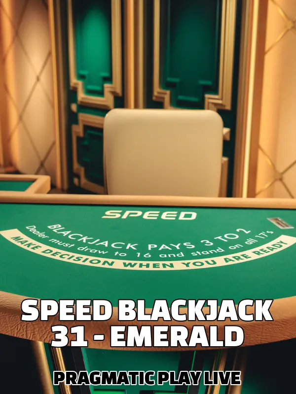 Speed Blackjack 31 - Emerald