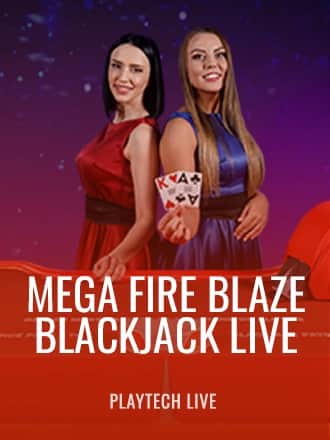 Mega Fire Blaze Blackjack Live